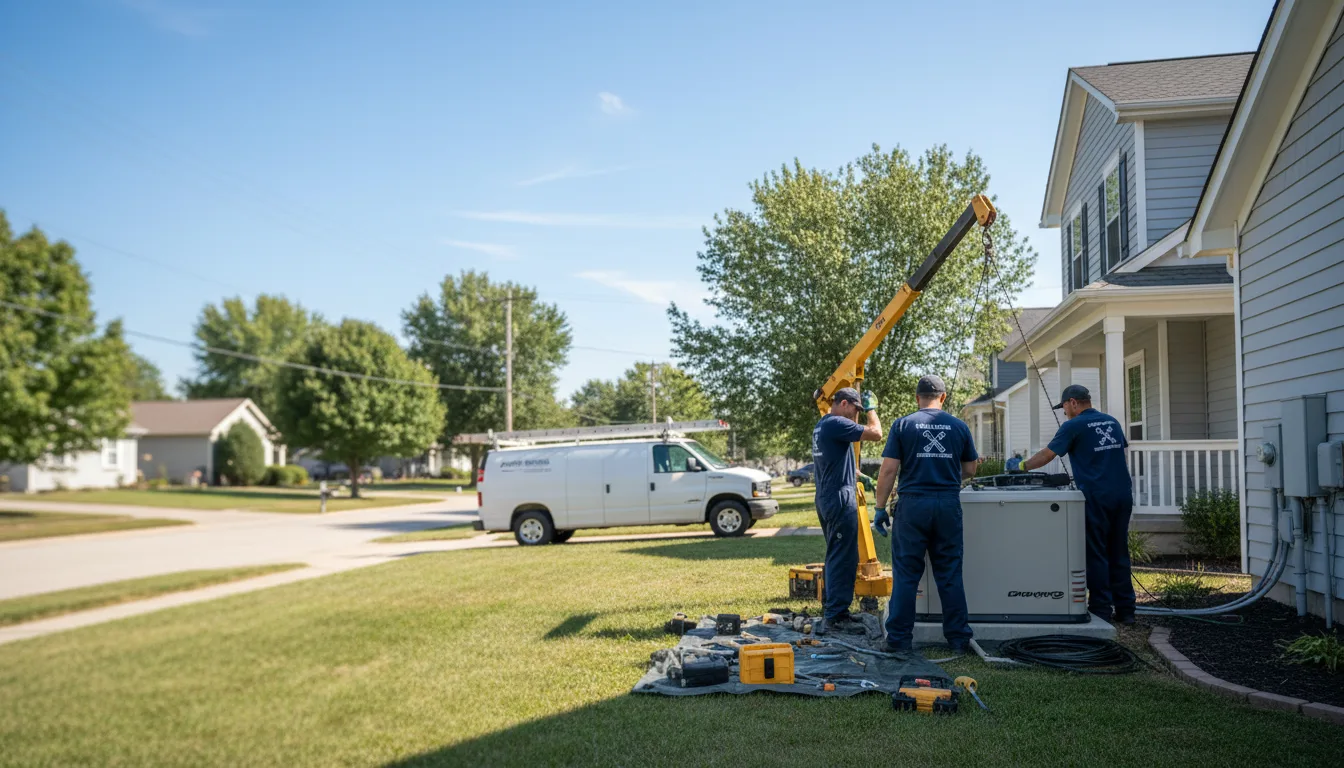 Generator Installation in Simpson, KS near me